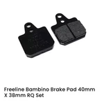 Bambino Kart Freeline Birel Rk Brake Pad Set 40x38mm. Fixed Price $64.99.