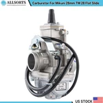 New Tm 28 Carburetor For Mikuni Tm28 Flat Slide Performance 28mm Motorcycle Carb. Fixed Price $62.59.