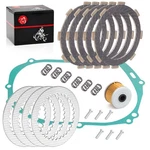 Clutch Friction Steel Plates W/ Gasket Kit For Kawasaki Z125 Pro Br125 2017-2024. Fixed Price $31.99.