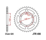 Jt Steel Rear Sprocket 525 40t For Kawasaki Zx600f Ninja Zx-6r 1995-1997. Fixed Price $39.45.