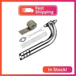 Xikoby Upgrade Header Exhaust Pipe Kit For Predator 212cc 196cc Coleman Mini Bik. Fixed Price $24.75.
