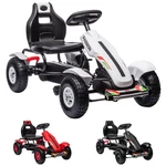 Aosom Kids Pedal Go Kart W/ Adjustable Seat, Rubber Wheels. Fixed Price $159.95.