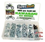 120pc Specbolt Bolt Kit Fits: Kawasaki Kx Two Stroke Kx60 Kx65 Kx80 Kx85 Kx100. Fixed Price $63.40.