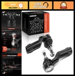 Front Outer Tie Rod Ends - Compatible With Mazda 3, 3 Sport, 5 (2004-2017). Fixed Price $50.39.