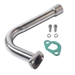 Welcho Exhaust Pipe With Female Threaded For Predator 212cc 196cc Go Kart& Mi.... Fixed Price $19.69.