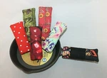 Cast Iron Insulated Protective Handle Sleeve Handmade Small 5" X 1.5 ". Fixed Price $7.15.