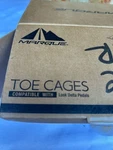 Marque Toe Cages For Clip-in Pedals - Compatible With Peloton And Look Delta. Fixed Price $25.00.