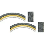 Pack Of 2 Kenda Street K55 Tire 20 X 1.75 Clincher Wire Black/tan 22tpi. Fixed Price $41.99.