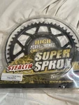 Supersprox - Steel & Aluminum Black Stealth Sprocket, 48t, 525 Chain H2. Fixed Price $26.72.