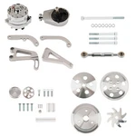 Chrome Engine Bracket Kit For Chevy Small Block 1969-1987 Light Truck 73-89. Fixed Price $230.59.