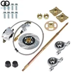 New 32" Go Kart Drift Trikes Rear Axle Complete Kit Wheel Hub +brake Assembly. Fixed Price $85.04.