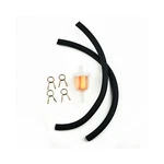 Fuel Filter Gas Line Hoses Clamps Clips Kit For Moped Scooter Atv Quad. Fixed Price $19.99.