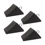 Afa Tooling - Heavy Duty Rubber Wheel Chocks W/eyebolt Tie Off Handles Rv W.... Fixed Price $49.67.