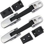 Apperfit Mack Hood Latch Strap W/catch Bracket Left Driver & Right Chrome. Fixed Price $29.80.