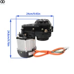 48v 1000w Electric Brushless Differential Motor For Go Kart Atv Quad Buggy Trike. Fixed Price $116.78.