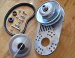 3/4" Go Kart Torque Converter #40/41 Mini Baja Heat Warrior Mb200 + Bonus Belt. Fixed Price $89.99.