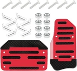 2pcs Non-slip Car Pedal Covers, Automatic Transmission Gas Pa Color: Red. Fixed Price $12.99.