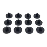 Hyxuan 12 Pieces Brake Cushion Clutch Pedal Stopper Pad One Size, Black. Fixed Price $17.18.