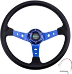 Universal Racing Steering Wheel,drifting Deep Dish Wheel 13.8 /350mm 6. Fixed Price $48.99.