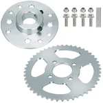 Yoxufa 40/41/420 Chain 48t Sprocket + Go Kart Hub With 1" Bore 1/4" .... Fixed Price $72.57.