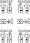 Yoxufa 10 Pcs Universal Clutch Brake Throttle Cable Ends Stops 1/8" Cable.... Fixed Price $12.64.