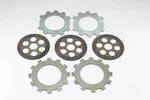 Kawasaki Prairie / Brute Force - Rear Brake Friction Disk Replacement Set. Fixed Price $145.00.