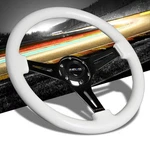 White Glow Green Wood Grain 350mm 2" Deep St-015bk-gl Nrg Steering Wheel+horn. Fixed Price $160.00.