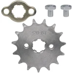 Amavoler 428-15t Front Sprocket 17mm Replacement Parts Fit For 50cc 70cc. Fixed Price $12.65.