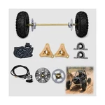 29 Inch Go Kart Rear Axle Kit, 740mm Kit With 2 12.2 * 3.9-6.5 Whee.... Fixed Price $133.93.
