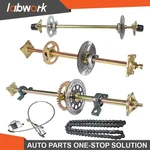 Labwork Atv Go Kart Rear Live Axle Kit, Sprocket+hub+brake Assembly+chain+disc. Fixed Price $84.22.