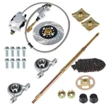 Go Kart Rear Live Axle Kit, Brake Assembly,sprocket & Hub, Chain,hub Drift Trike. Fixed Price $81.74.