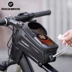 Rockbros Cycling Bike Front Frame Bag Waterproof Touch Screen Top Tube Phone. Fixed Price $18.99.