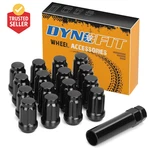 3/8"-24 Atv Lug Nuts Compatiable With Polaris Ranger Rzr, 6 Spline Black Slim Wh. Fixed Price $32.76.