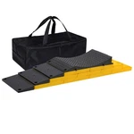 Homeon Wheels Heavyduty Rv Leveling Blocks 6pack + 4 Black Pads & Ramp. Fixed Price $43.86.