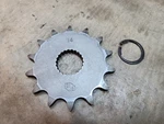 Can-am Ds450 Front Sprocket 14 Tooth Teeth Axle Drive Chain Motor Shaft 09 Ax. Fixed Price $20.00.