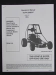 Manco Model 285-191 285-192 Go Kart Parts List Operators Manual Cart. Fixed Price $10.99.