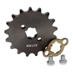 420 17t 17mm Chain Front Sprocket Cog For Pit Trail Quad Dirt Bike Atv Buggy .... Fixed Price $14.44.