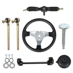 Wflnhb Steering Wheel Steel Kit Gear Rack Pinion Adjustable Shaft Set Replace.... Fixed Price $116.82.