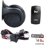 12v Universal Utv Horn Kit With Blue Rocker Switch Compatible Polaris. Fixed Price $29.99.