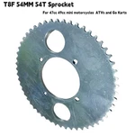 #t8f 8mm 54t 4 Hole Sprocket Chain Drive Gear Rear Wheel Go Kart Atv Ebike Dirt. Fixed Price $17.58.