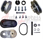 Go Kart Torque Converter 3/4" Fits Predator 6.5hp Ohv Horizontal Shaft Engine. Fixed Price $64.95.