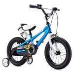Royalbaby Freestyle Outdoor Kid's Bicycle With Training Wheels, 12 Inch, Blue. Fixed Price $152.99.