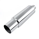 Evil Energy 18.5" Universal Stainless Steel Exhaust Muffler Tip 2.5" Inlet. Fixed Price $77.40.