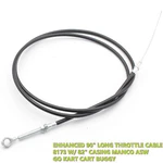 Enhanced 90" Long Throttle Cable 8173 W/ 82" Casing Manco Asw Go Kart Cart - New. Fixed Price $46.63.