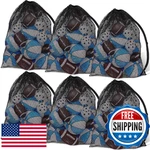 Shappy 8 Pack Extra Large Sports Ball Bag 30 X 40 Inches Mesh Soccer Basketball. Fixed Price $57.86.