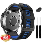 Zpjpplx 22mm Quickfit Band Garmin Fenix 8/7/6 Epix Pro Silicone Wrist Strap. Fixed Price $43.99.
