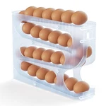Sotfamily Egg Holder For Fridge, Auto Rolling Dispenser Refrigerator,.... Fixed Price $31.67.