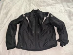 Joe Rocket Atomic 5.0 Mens Textile Motorcycle Jacket Black Large Guc. Fixed Price $80.00.