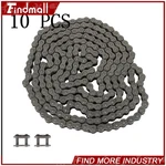 Findmall 10 Pcs Roller Chain #40 Feet With 2 Connecting Links Carbon Steel. Fixed Price $147.25.