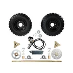 Bruce & Shark 29" Rear Axle Assembly Complete Wheel Hub Kit For Go Kart Quad .... Fixed Price $214.97.